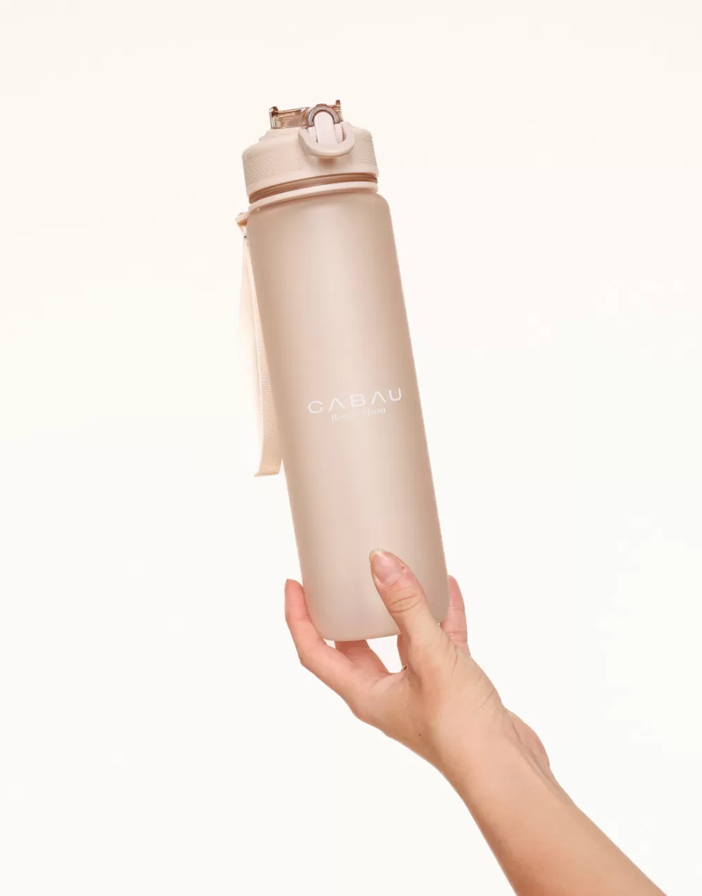 Beige Cabau Bloom-Water Bottle<Olivia & Kate Hot