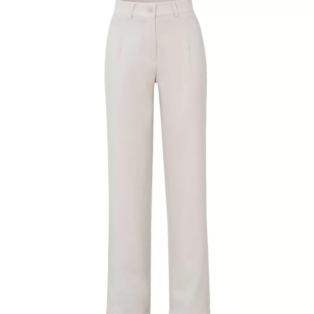 Beige Tracie Straight-Pantalon<Olivia & Kate Flash Sale