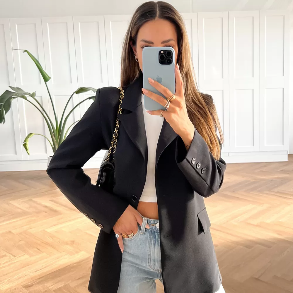 Black Classic-Blazer<Olivia & Kate Flash Sale