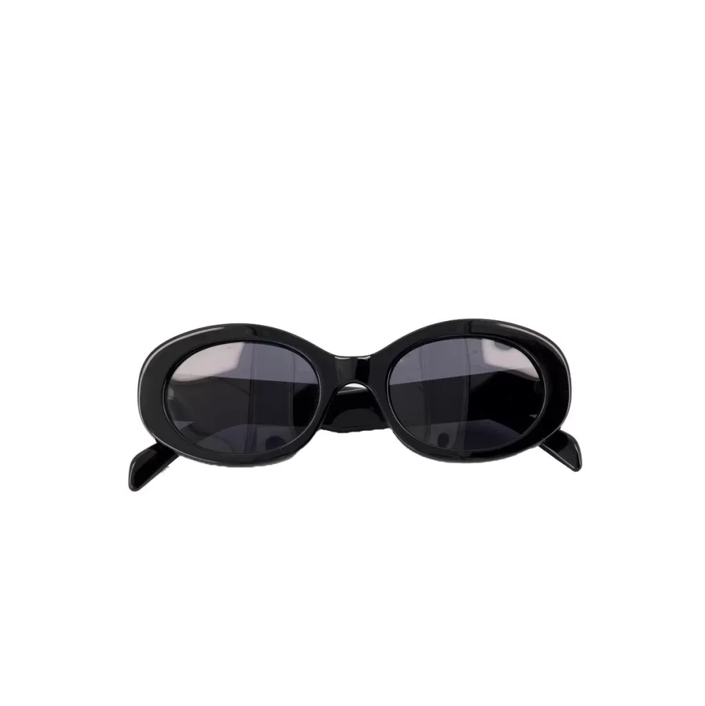 Black Oval-Sunglasses<Olivia & Kate Online