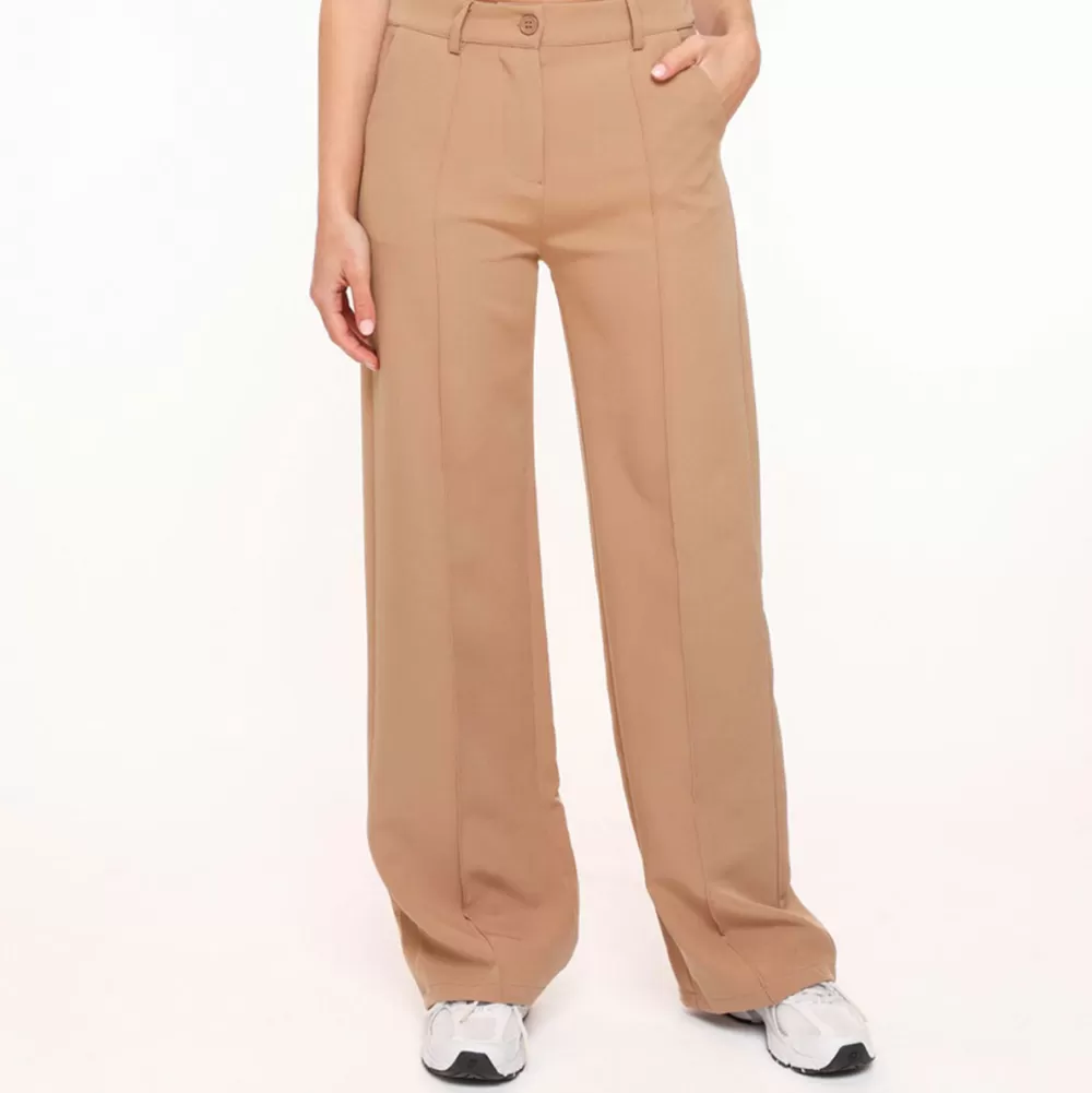 Camel Basic-Pantalon<Olivia & Kate Sale