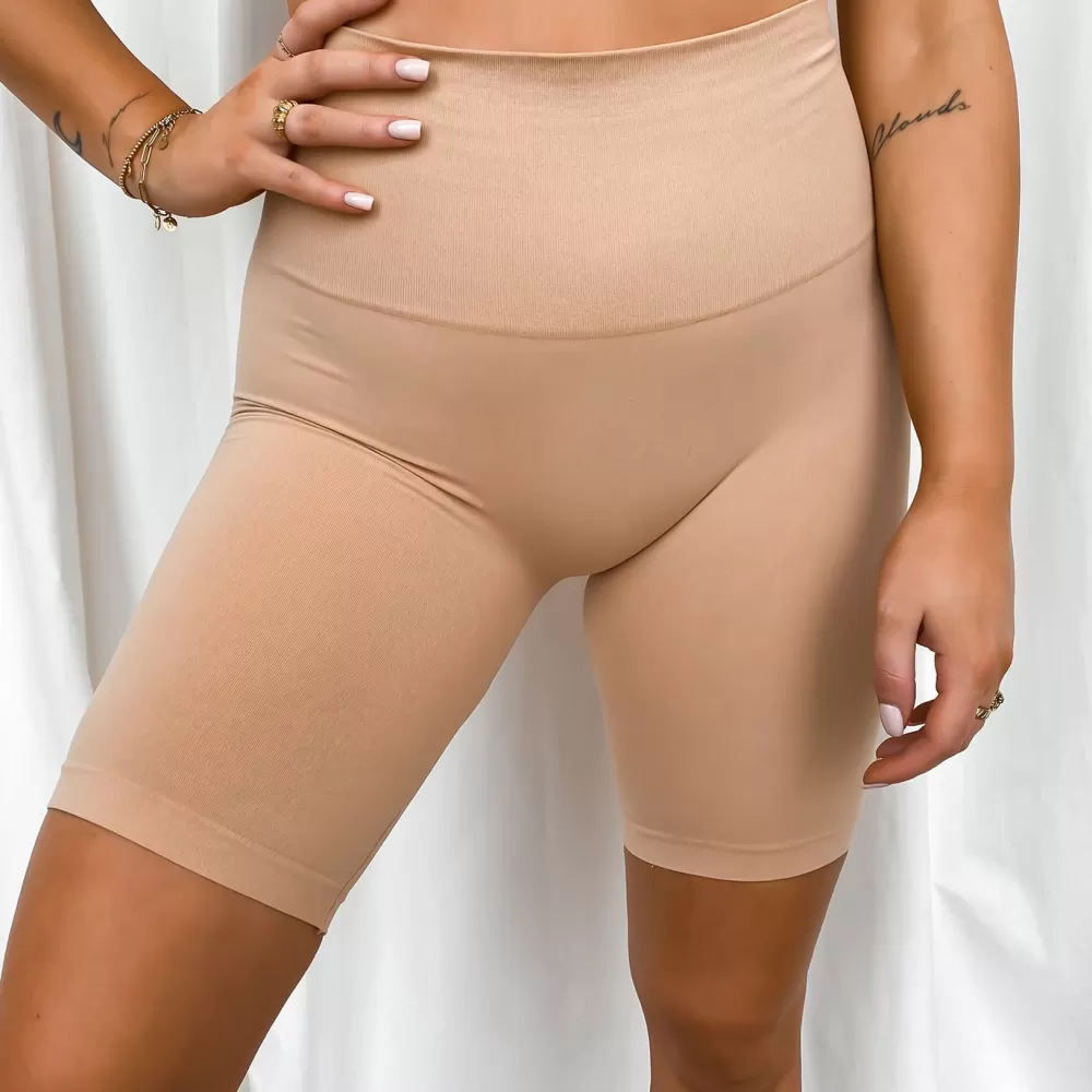 Imagine Beige-Shapewear Shorts<Olivia & Kate Cheap