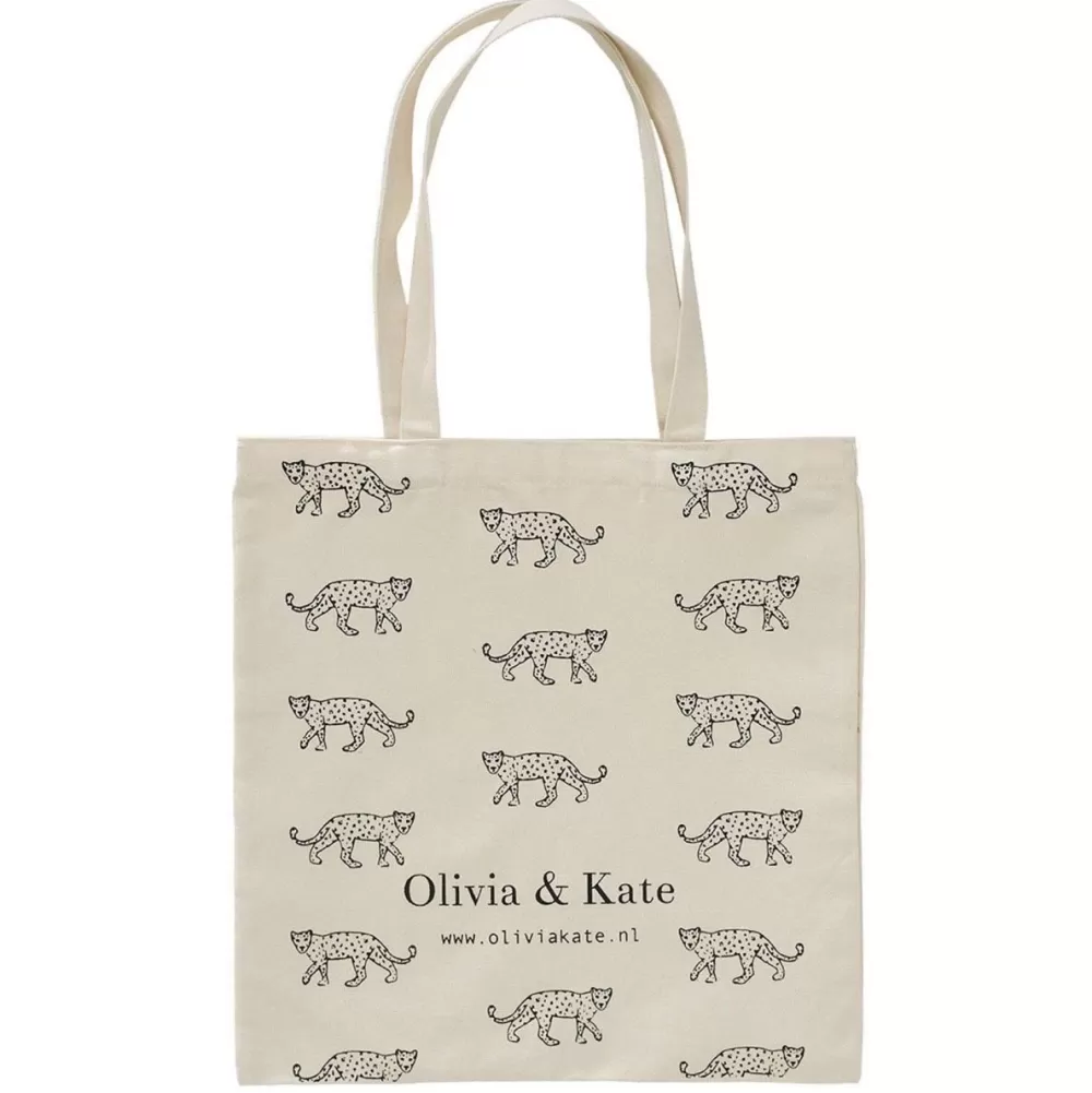 Leopards-Canvas Bag<Olivia & Kate Outlet