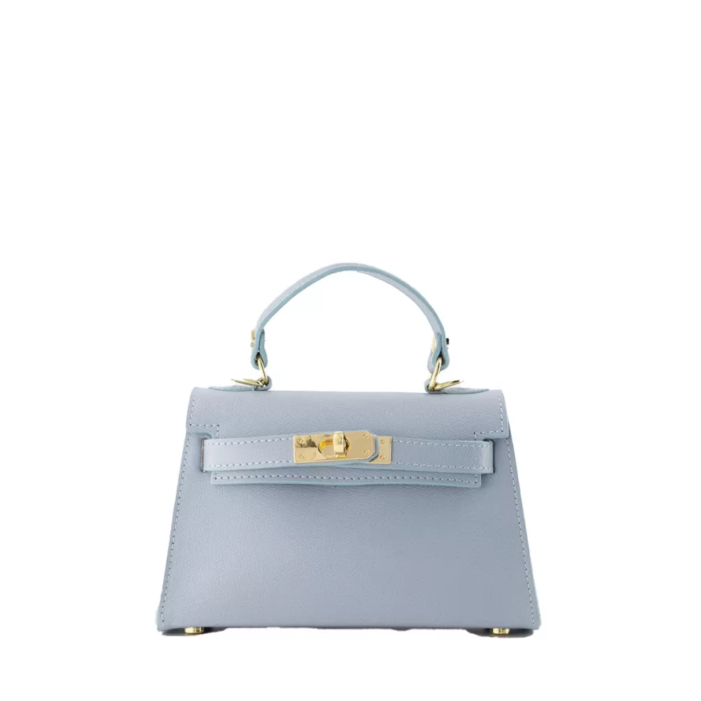 Light Blue Golden Details-Bag<Olivia & Kate Fashion