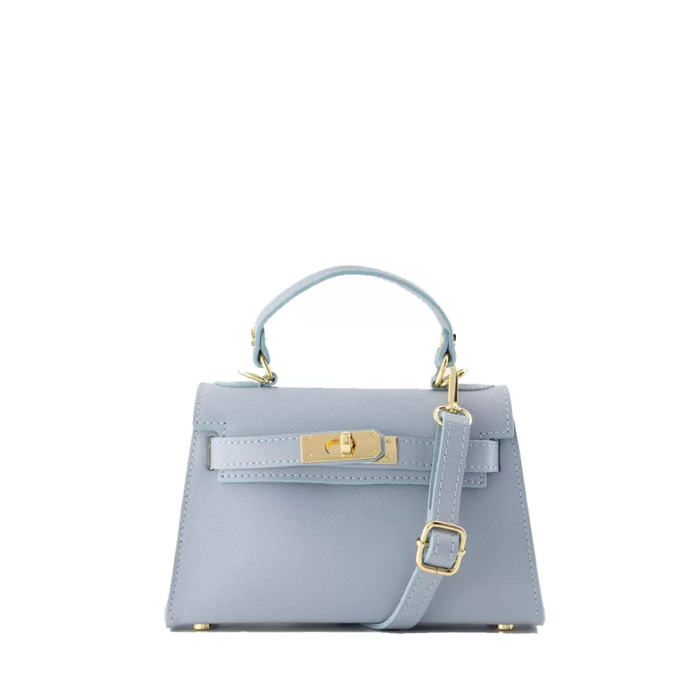 Light Blue Golden Details-Bag<Olivia & Kate Fashion