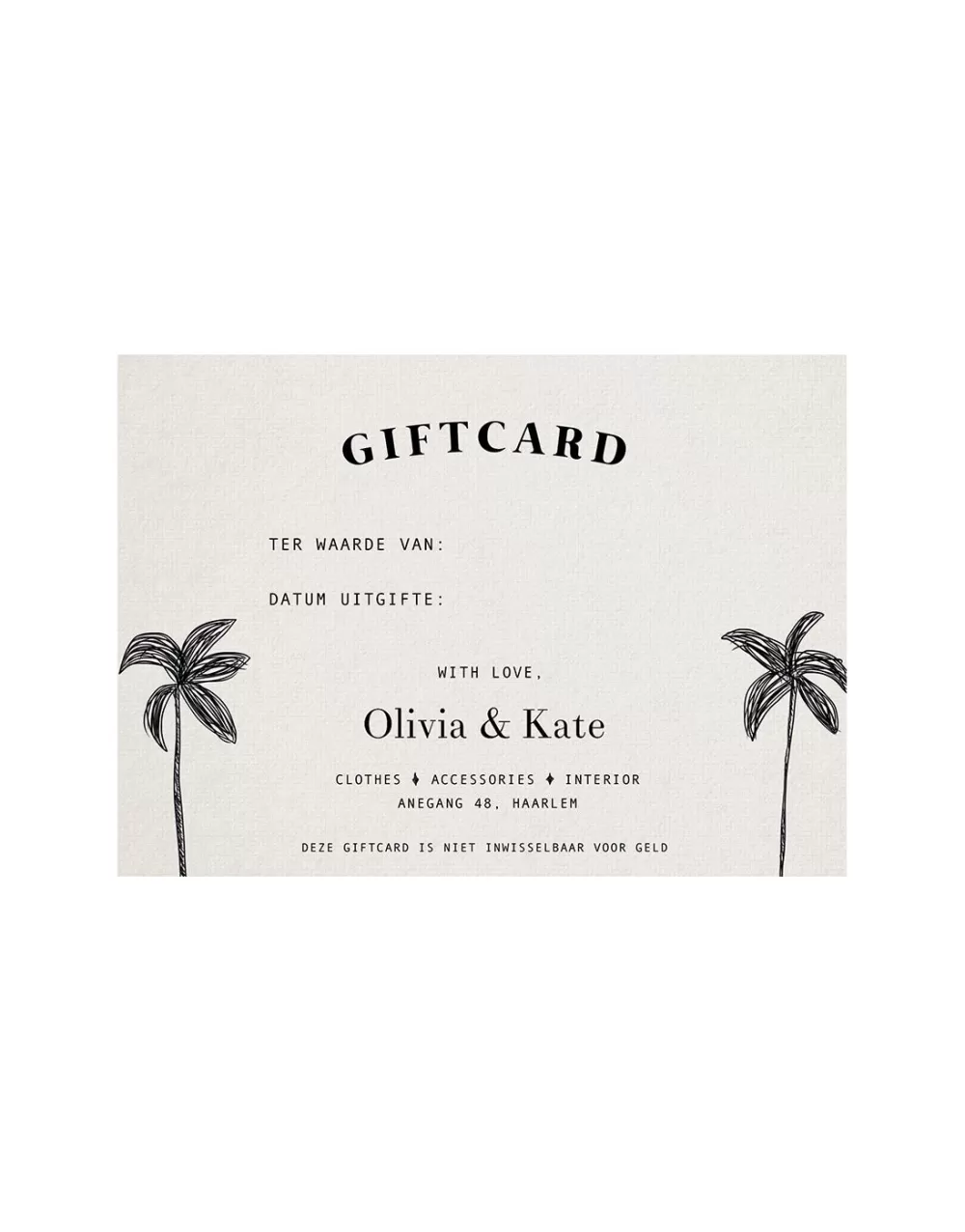 Giftcard<Olivia & Kate Clearance