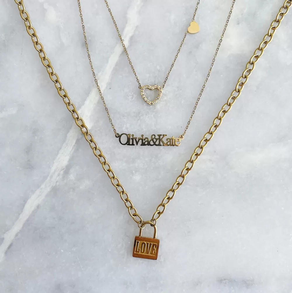 Golden-Necklace<Olivia & Kate Fashion