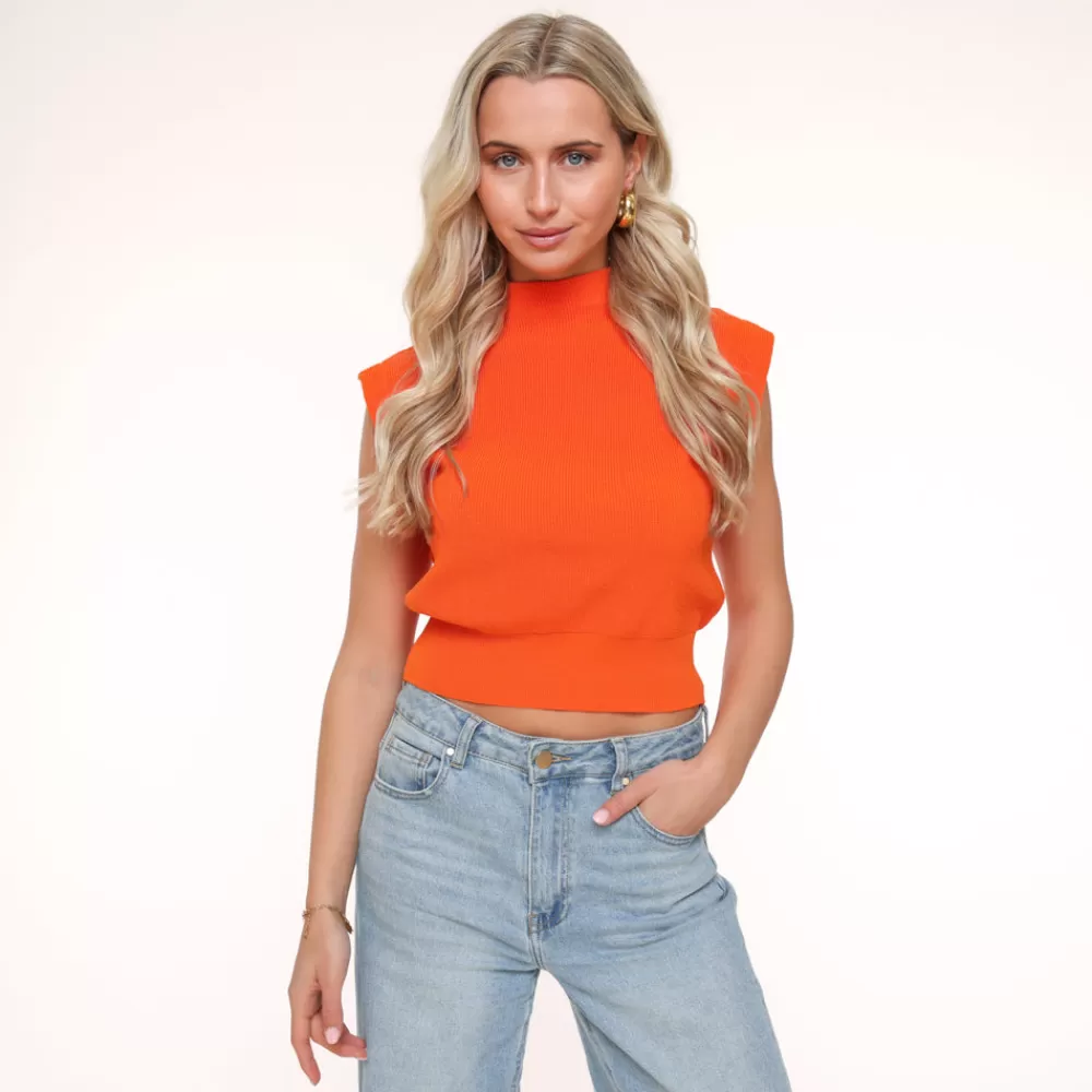 Orange Spencer-Top<Olivia & Kate Clearance