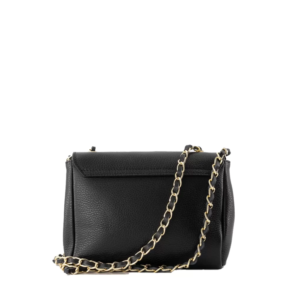 Zwarte Leren Crossbody-Tas<Olivia & Kate Cheap